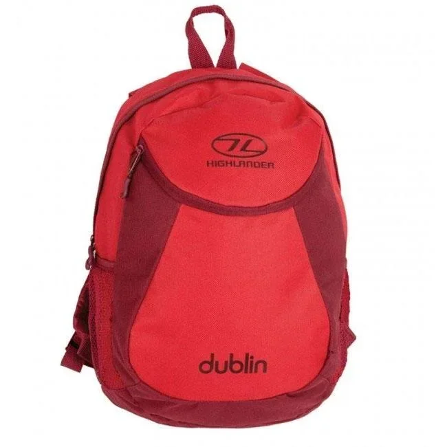Dublin red backpack