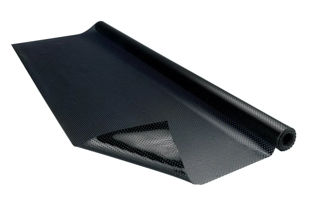Perforated sun protection film, black, 56 x 200 cm