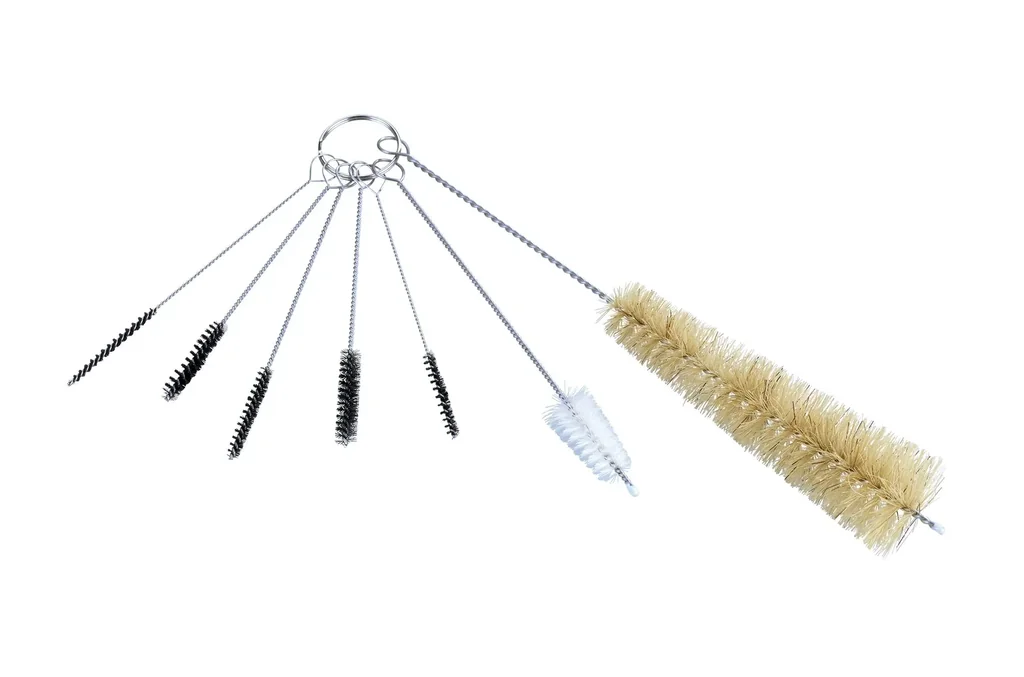 Cleaning brush set, 7 pieces
