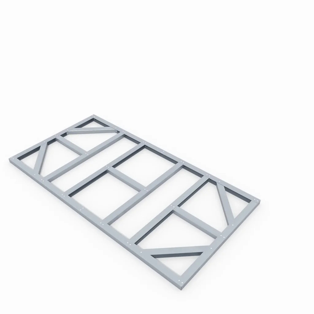 Foundation frame 8x4 for Skillion