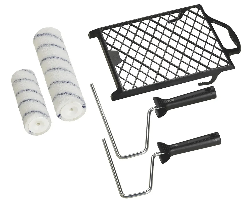 Anti-splash roller set, 5 pieces