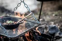 Fire pan with two handles