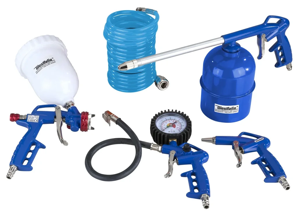 5-piece pneumatic tool set