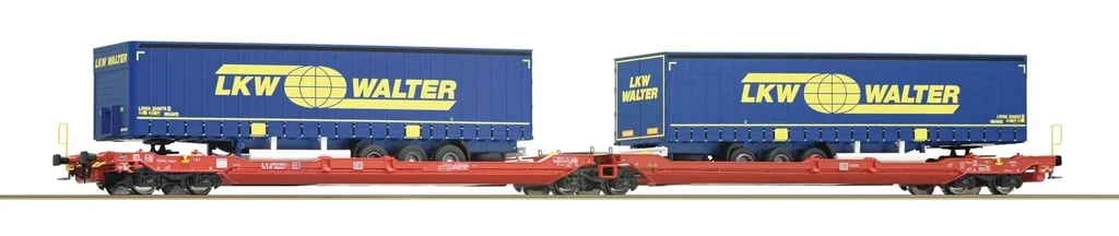 Double-pocket articulated wagon T3000e, DB AG