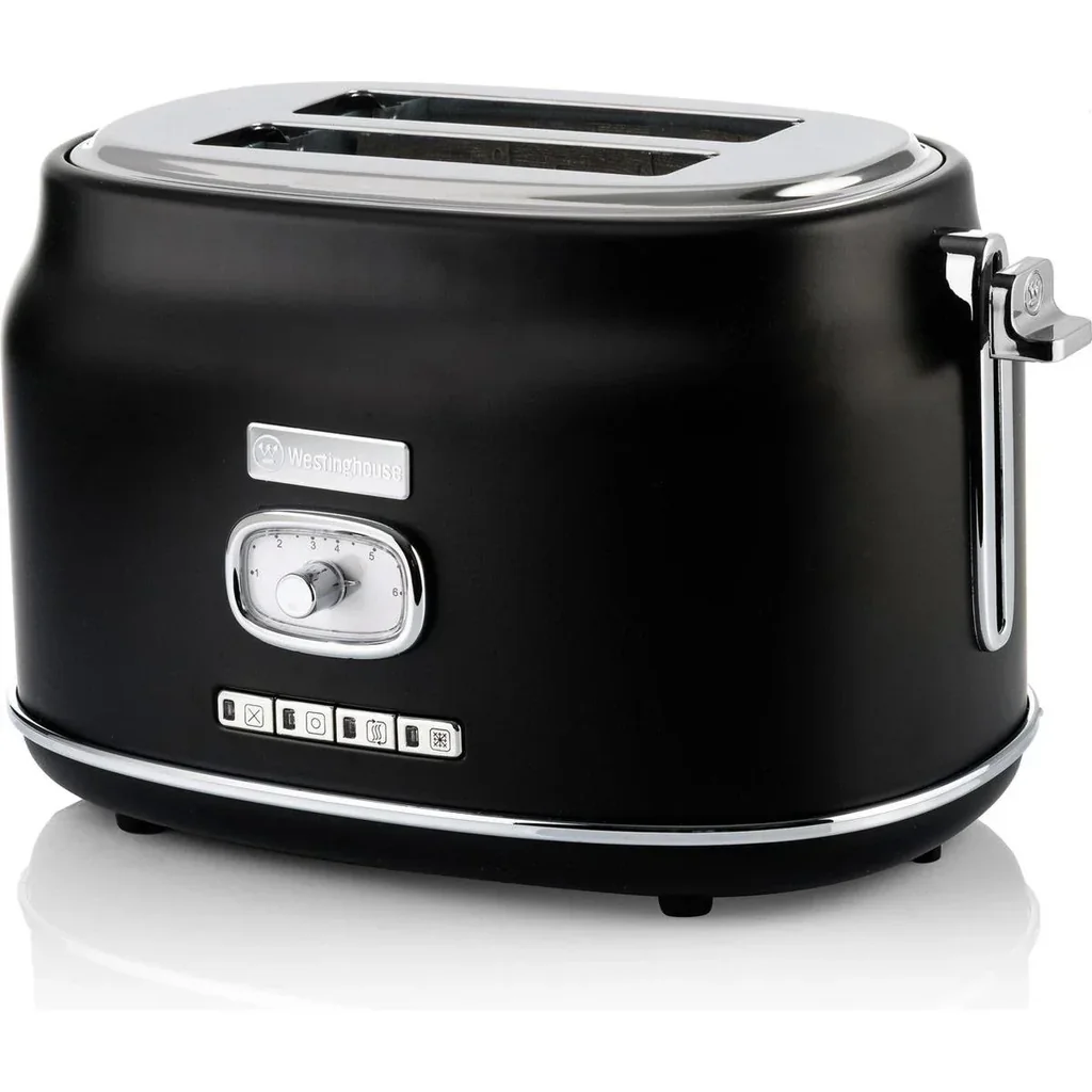Retro Toaster - 2-slice Toaster - Black