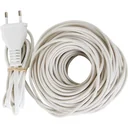 Heating cable frost protection - 12m - white