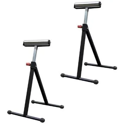 Foldable bike stand - set of 2 - non-slip legs