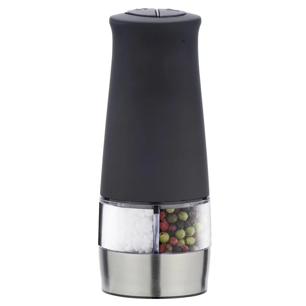 2 in 1 Electric Grinder with Light, Black