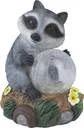 Solar LED light raccoon