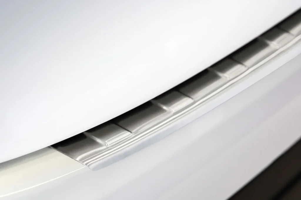 Stainless steel loading sill protection for Jaguar F-Pace - built from 2016 >