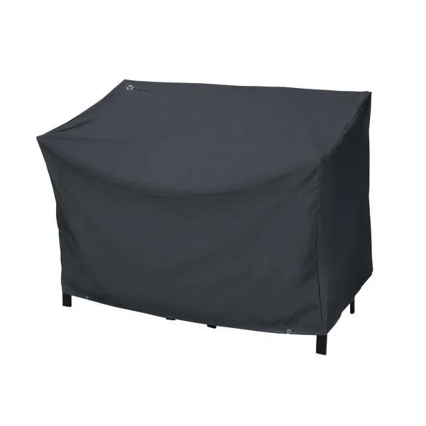 Cover for 3-seater garden bench, black