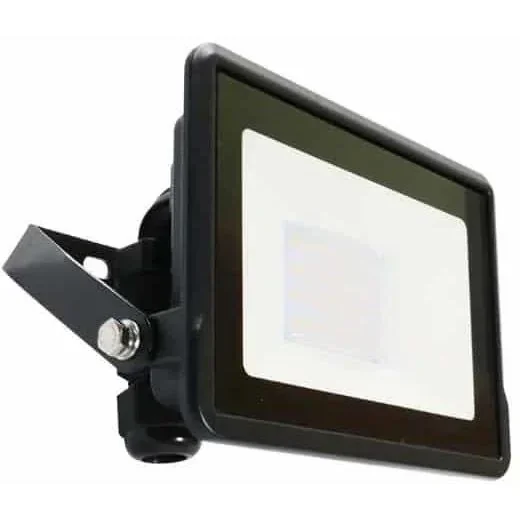 VT-128 LED Floodlight - 20 W - 1510 Lm - 6500K - Black