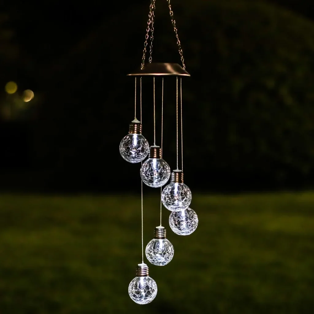 LED solar lights with warm white light