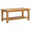 Coffee table 90x45x40 cm solid oak