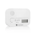 Carbon monoxide detector with replaceable 3-year battery