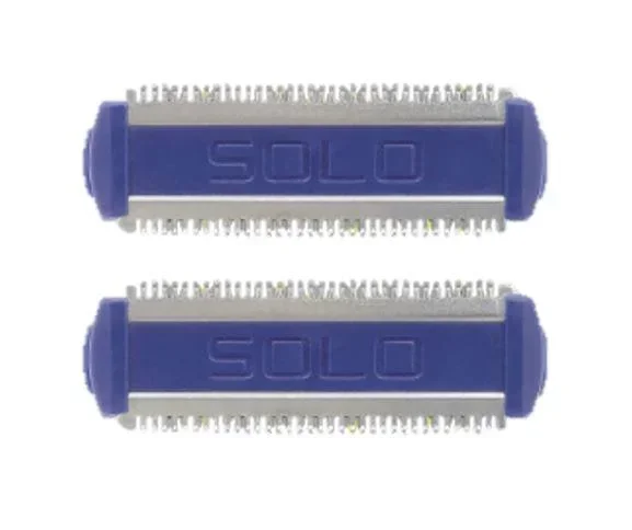 Replacement razor heads, set of 2