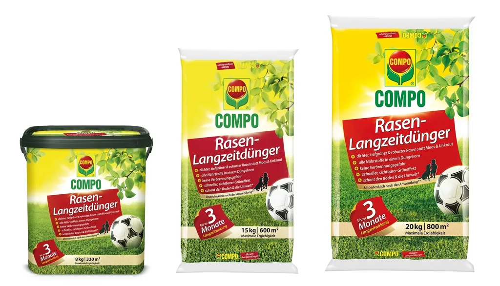 Long-term lawn fertilizer 15 kg