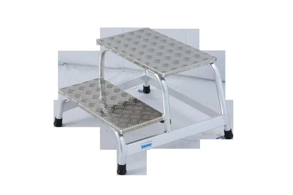 Assembly step 2 steps aluminum ladder