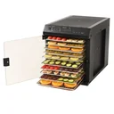Dehydrator with 11 drawers 480 W stainless steel black