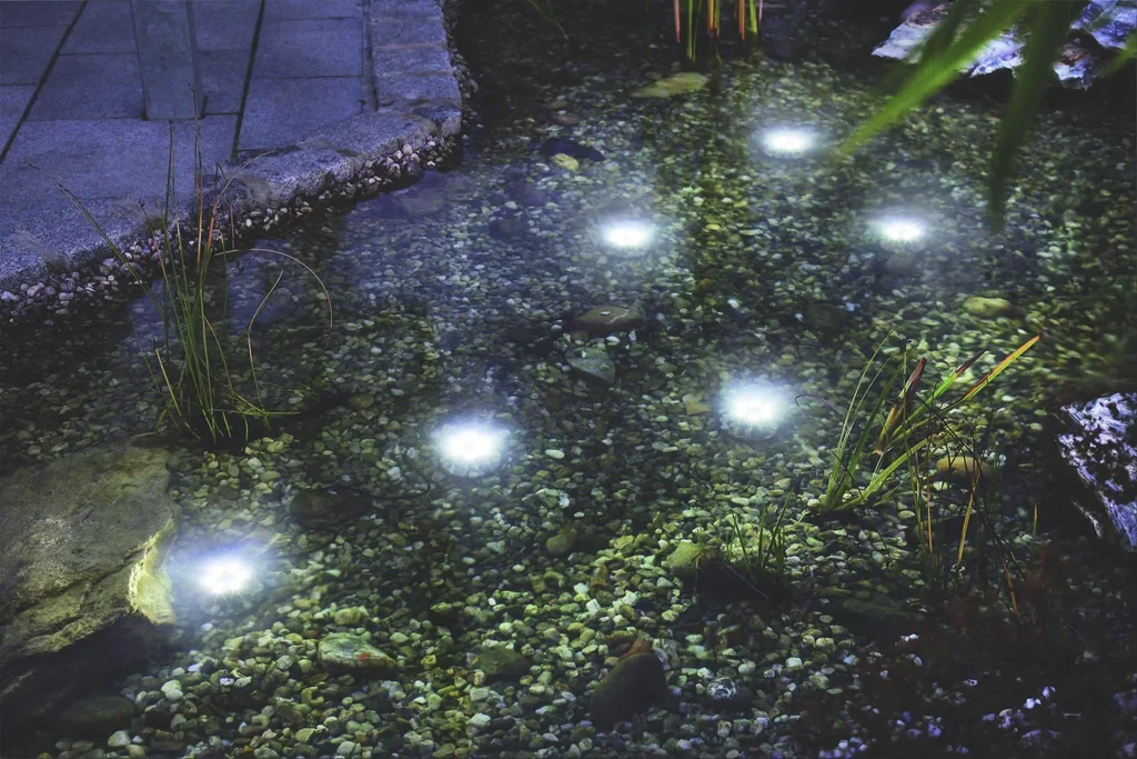 Solar underwater spotlight SPLASH