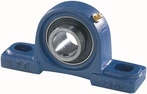 2-hole pillow block bearing with cast housing, for 25 mm shaft