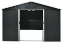 Tool shed Dresden II 1012, slate/cream