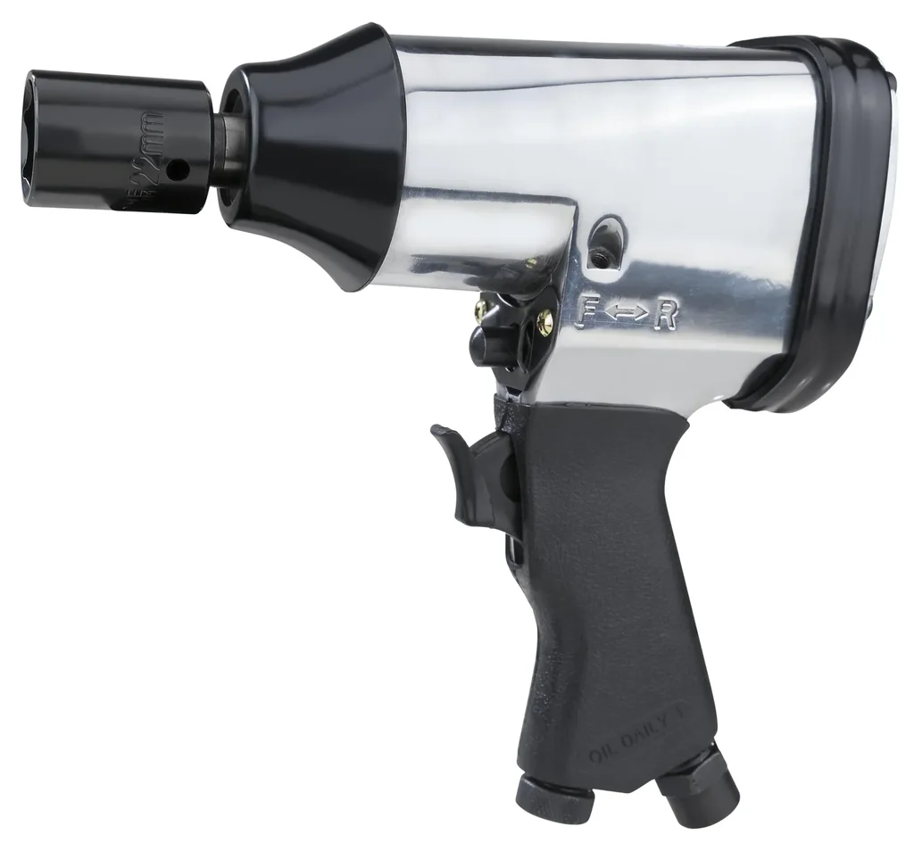 Pneumatic impact wrench including accessories 16 pieces