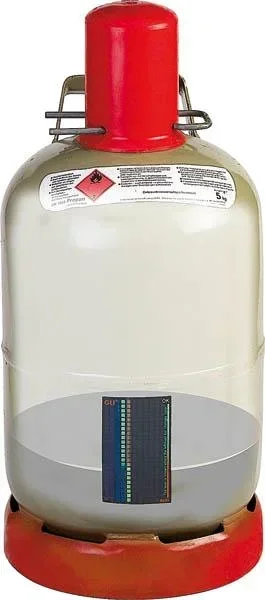 Gas level indicator - practical accessories for gas bottles