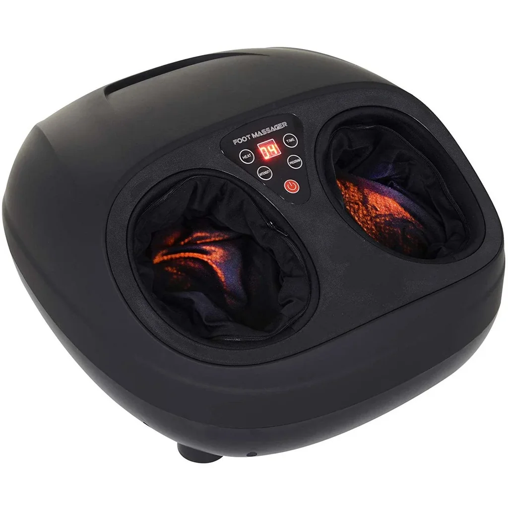 Foot massager with heat function