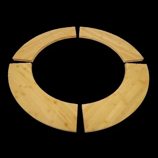 Bandit FirePlace storage board bamboo natural oiled