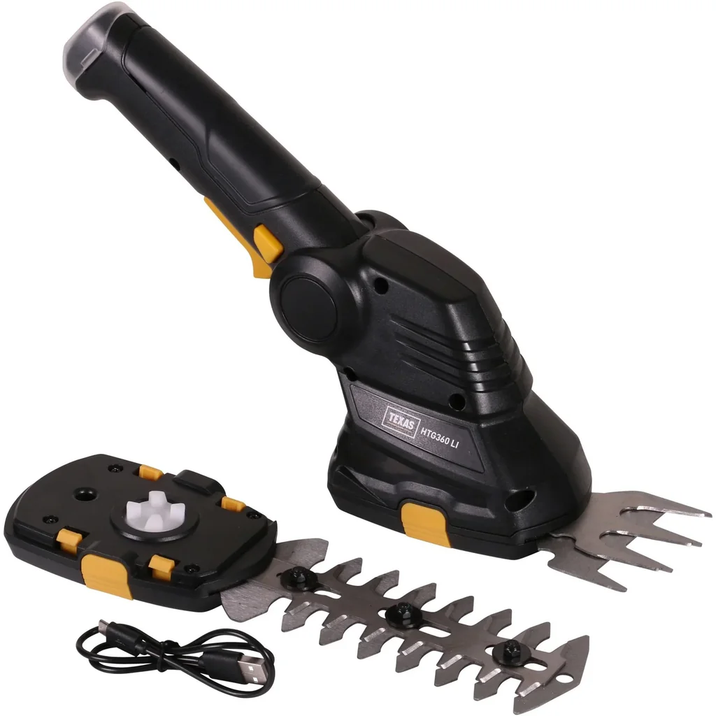 Boxwood shears + hedge trimmer + grass shears HTG360Li