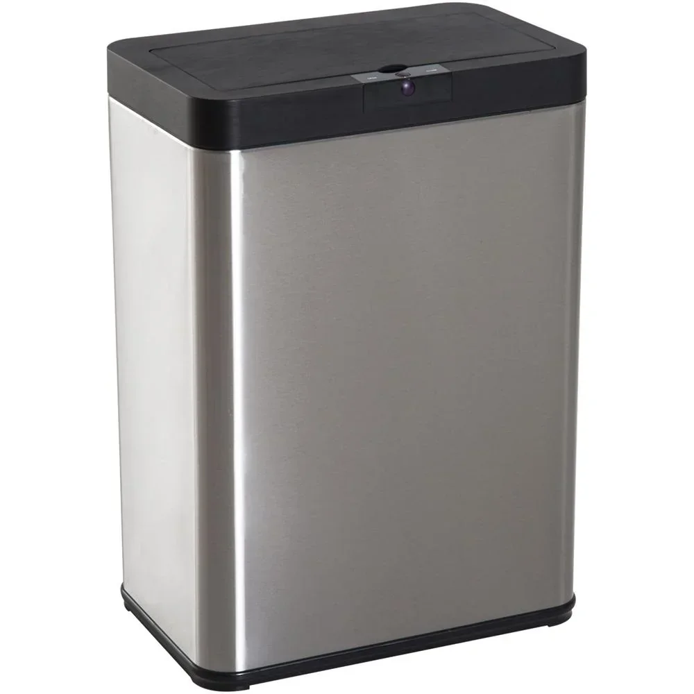 Automatic trash can with infrared sensor 52L silver