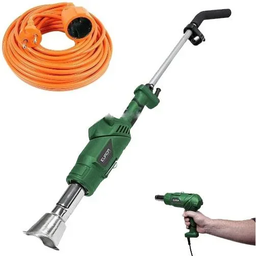 Electric weed burner - 3 in 1 - 2000 watts with 10 meter extension cable