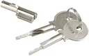 Keyhole lock