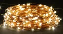 Solar light wire with 100 LEDs