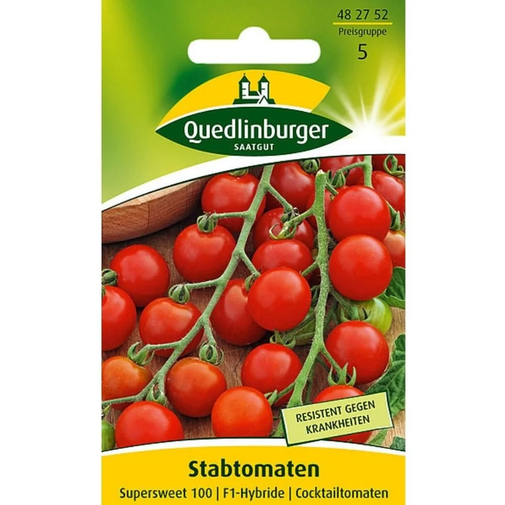 Stabtomate Supersweet 100 F1 zaden: Cocktailtomaten kweken