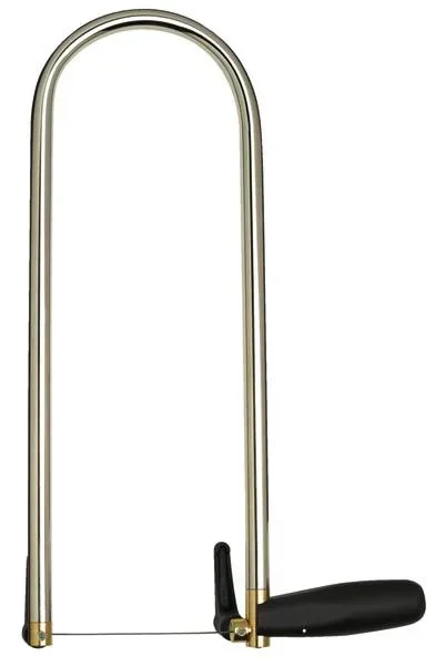 Professional fretsaw frame with eccentric clamping device, 320 mm