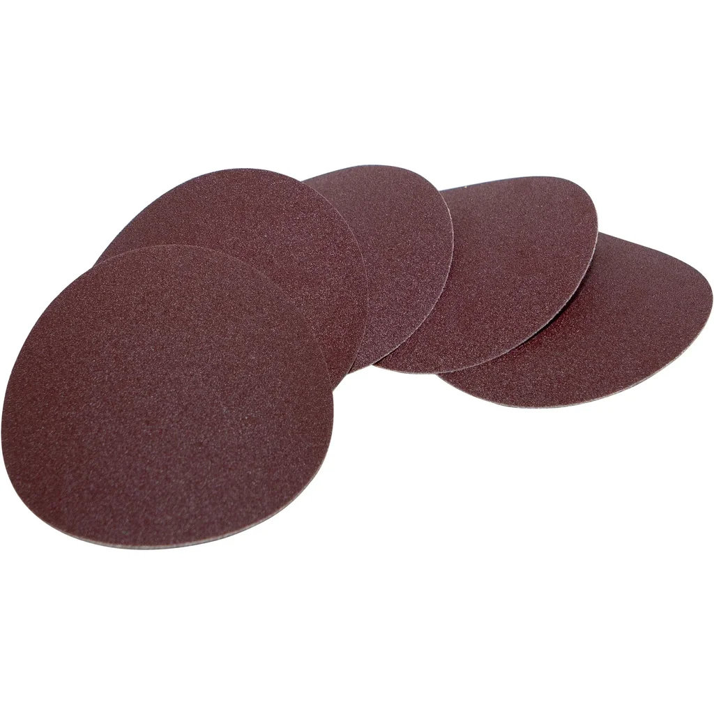 Velcro sandpaper K180, Ø125mm, 5 pieces