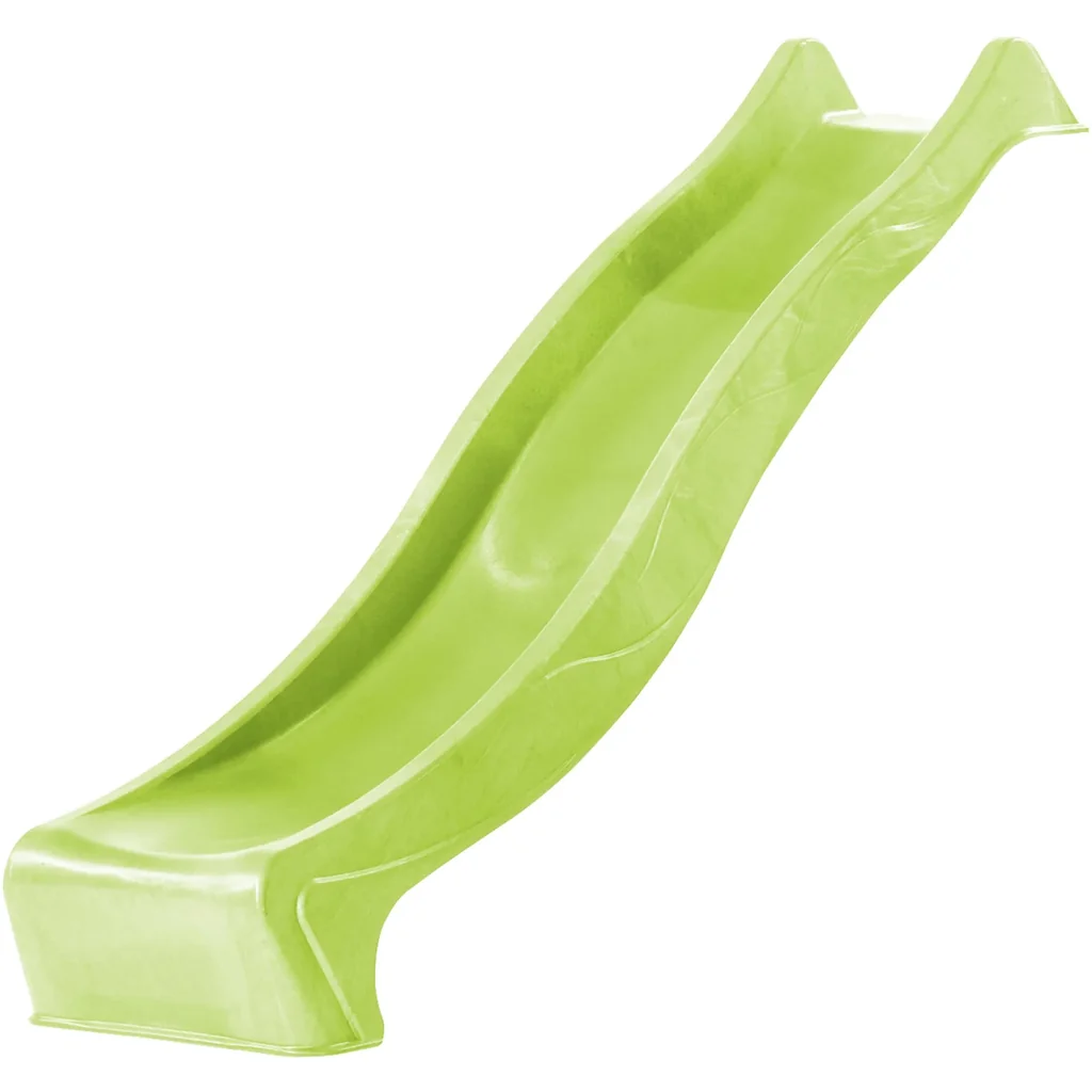 Sky230 slide with water connection lime green - 228 cm