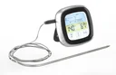 Digital roasting and grilling thermometer with touchscreen