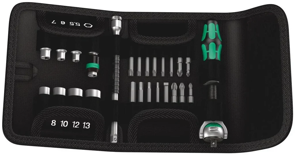 Ratchet set Kraftform Kompakt Zyklop Speed, 26 pieces