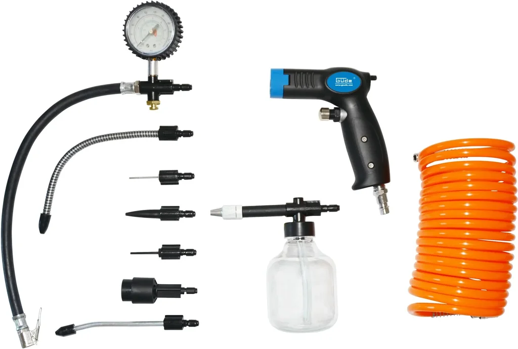Compressed air set, 10 pieces