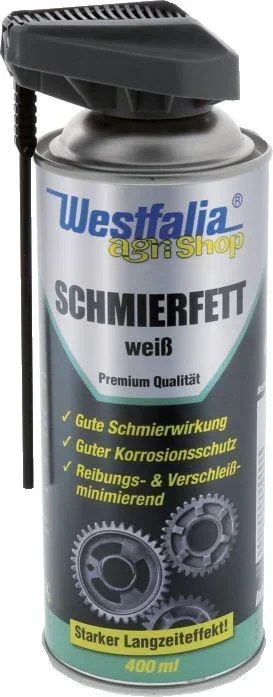 Lubricating grease, white, 400 ml