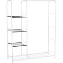 Coat rack with shelf