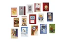 Christmas greeting cards, 15 pieces
