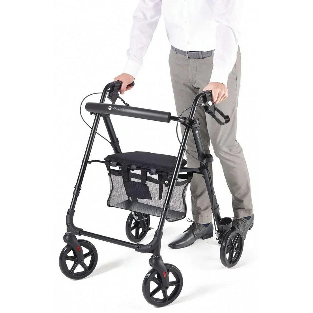 Foldable walking aid