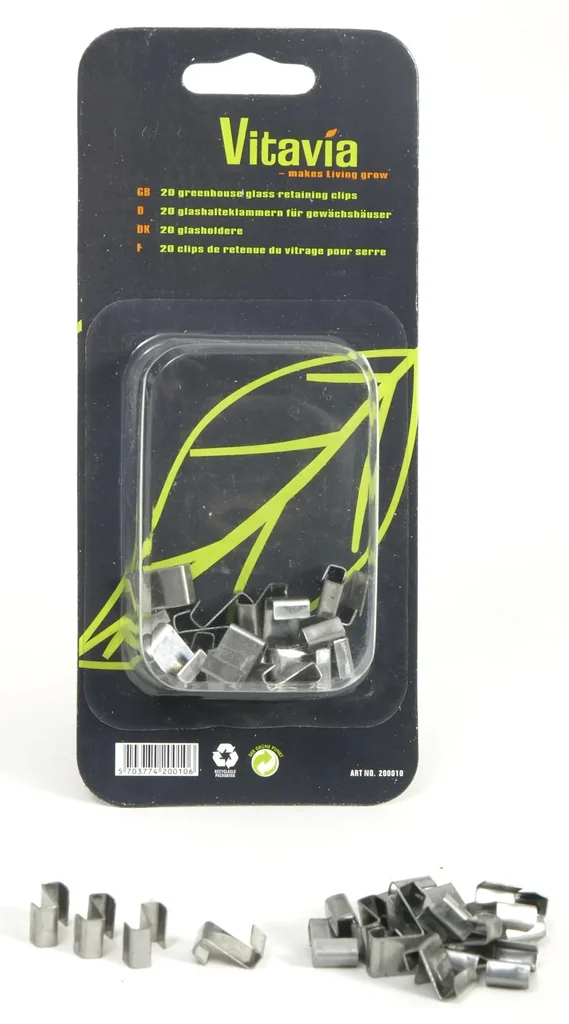 Glass carriers, 20 pieces