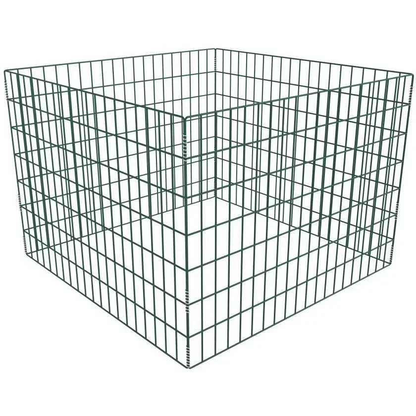 Compost bin square 100x100x70 cm mesh size