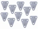 3-hole tarpaulin hooks plastic 10 pieces