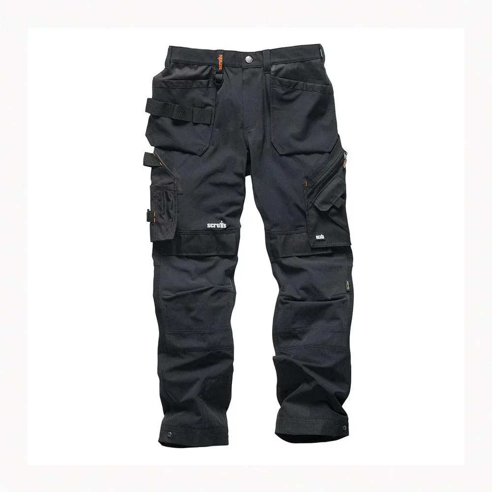 Pro Flex Plus work trousers, black 40R